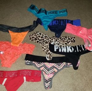 NWOT VS Pink thongs